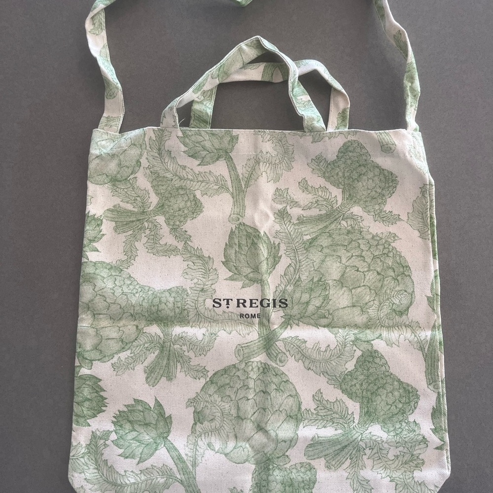 St. Regis Rome Green Artichoke Tote Bag